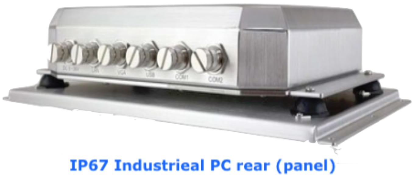 ip67 industrial-pc-rear-panel